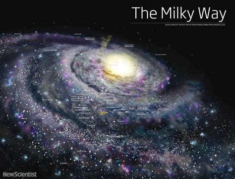 Milky Way Maps - Album on Imgur | Espace et astronomie, Image espace, La voie lactée