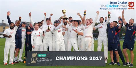 New | View the Essex Cricket Store County Champions Range