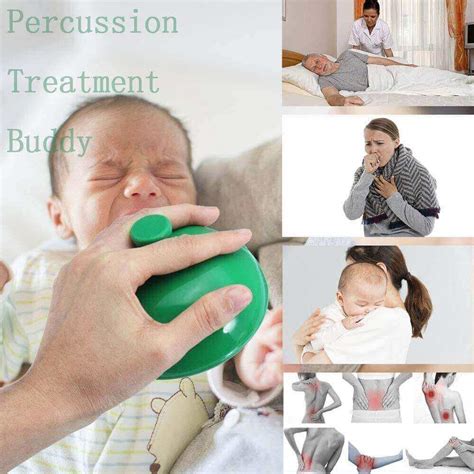 Palm Percussion Cup for Physical Therapy, Chest Percussor Cup- Fanwer