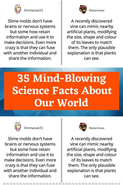 35 mind blowing science facts about our world – Artofit