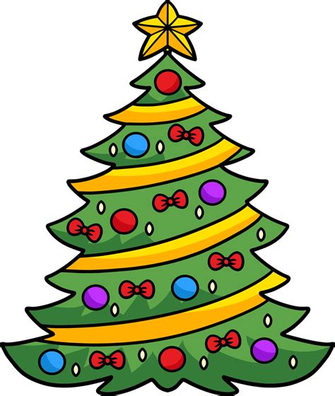 Christmas Tree Clipart Vector Art, Icons, and Graphics for Free Download