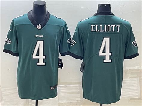 Philadelphia Eagles #4 Jake Elliott Green Vapor Limited Jersey - TTE ...