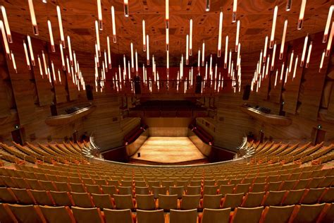 Looking down to the stage at Hamer Hall, Concert Hall, Melbourne Arts Centre - image by Peter ...