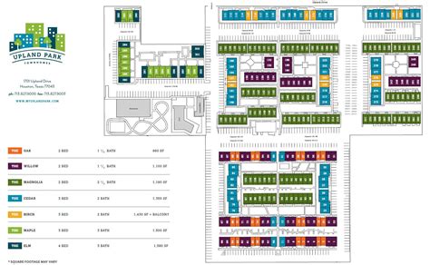 Floorplans — Upland Park Townhomes