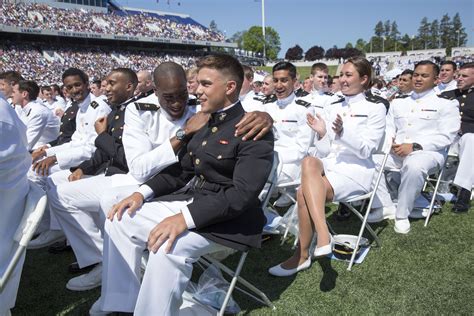 Skirts are out for 2016 Naval Academy graduation