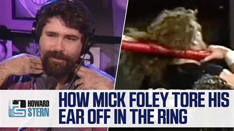 Mick Foley's Ear Was Torn Off When a Wrestling Move Went Wrong (2000) - YouTube