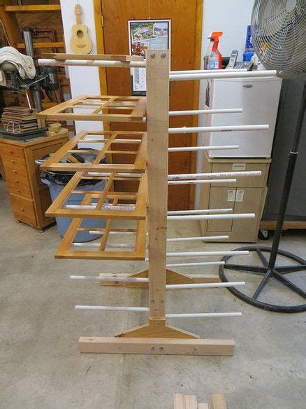 Cabinet door drying rack | Woodworking shop, Woodworking, Drying rack diy