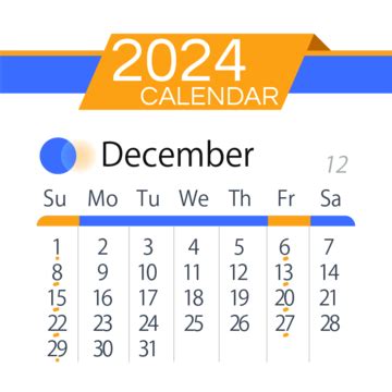 2024 Month Calendar December Simple Line Blue And White, Two Thousand ...