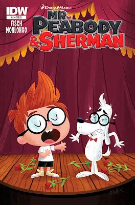 The Art of Matt Kaufenberg: Mr. Peabody and Sherman #2 Variant Cover - IDW