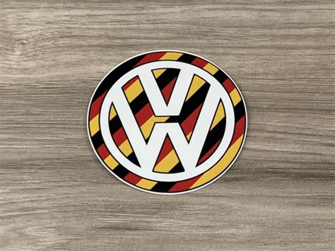 VW Logo – German Flag | New England DTG Store