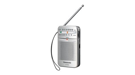 Panasonic Pocket Sized RF-P50D AM/FM Portable Radio - Silver | Harvey Norman New Zealand