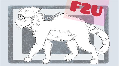 F2U | Free to use cat lineart // adopt base | PSD by Astrialeaves on DeviantArt