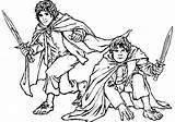 Frodo Coloring Page Pages sketch template