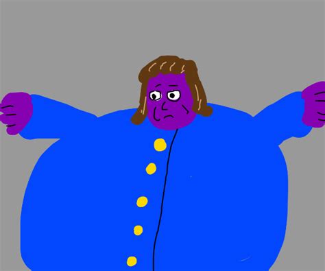 Violet Beauregarde (1971 version) - Drawception