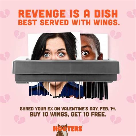 Hooters Serves Revenge with a Side of Chicken Wings this Valentine’s ...