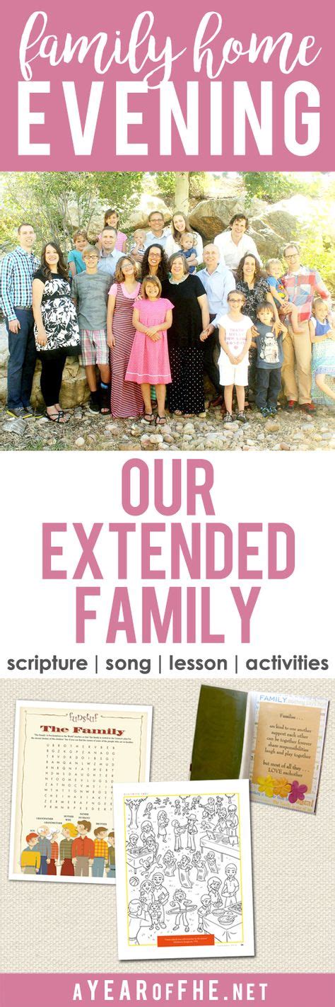 84 LDS - Family Home Evening ideas | family home evening, lds families ...