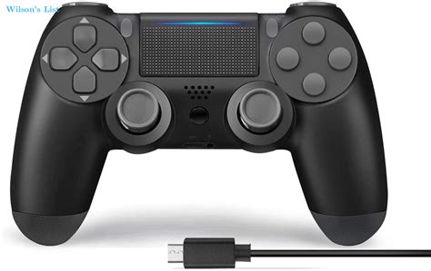 PS4 Wireless Controller for Sony PS4/Pro/Slim/PC with Audio Function ...