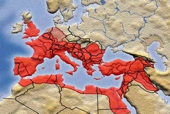 Ancient Rome Geography Map