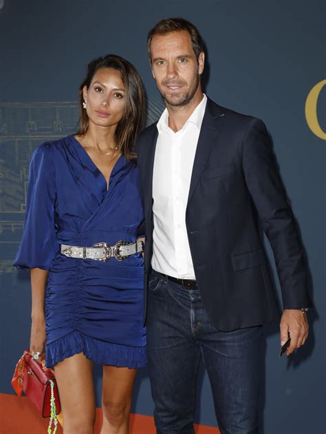 Photo : Richard Gasquet et sa compagne Clémentine - Soirée de gala "Coeur Central" au profit de ...