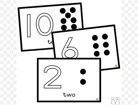 Number Clipart Black And White