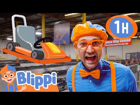 Blippi Drives Super Fast Go Karts! | 1 HOUR OF BLIPPI TOYS | Vehicle Videos for Kids - Videos ...