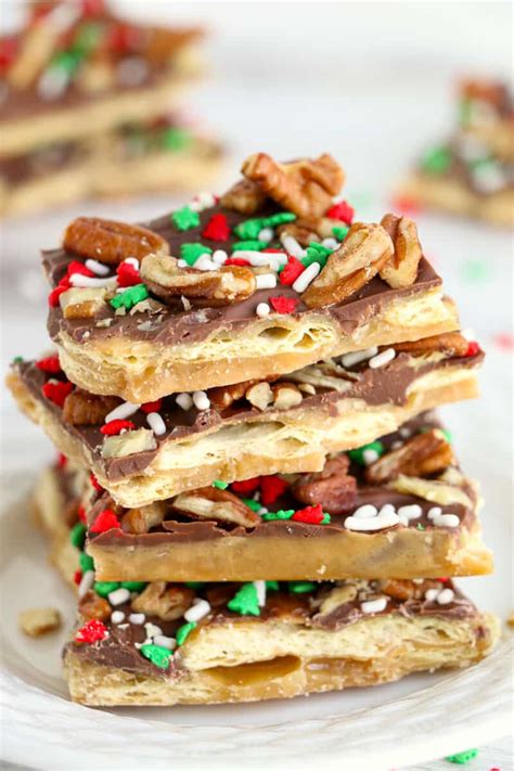 Christmas Crack (Cracker Toffee) Recipe - The Cookie Rookie®