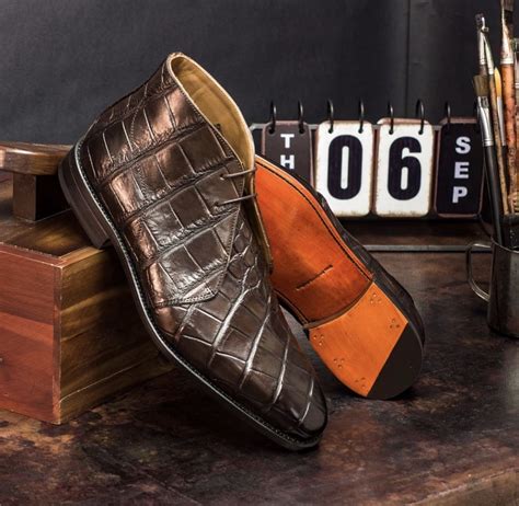 Custom Leather Shoes In Orange County | The Grotto Menswear