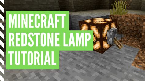 How To Make A Redstone Lamp In Minecraft (Redstone Lamp Recipe)