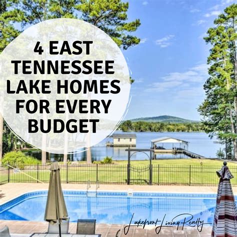 4 East Tennessee Lake Homes for Every Budget!