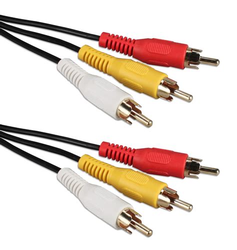 RCA3AV-25 - 25ft Triple-RCA Composite Audio & Video Cable