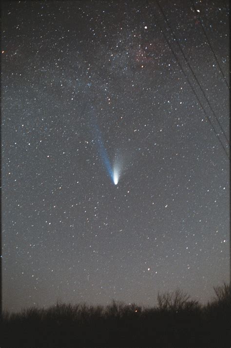 Comet Hale-Bopp on March 9th, 1997 from Tobyhanna State Park, PA ...