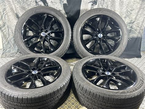 20" FORD EDGE GLOSS BLACK WHEELS RIMS & TIRES OEM 2015-2020 10046 | eBay