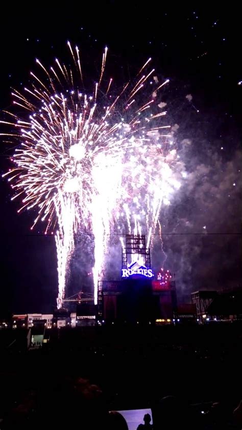 Colorado Rockies 4th of July Fireworks Show vs LA Dodgers | Fireworks show, Colorado rockies ...