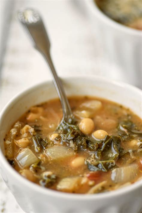 Kale Bean Soup - Bunny's Warm Oven