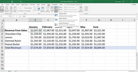 How To Freeze Panes In Excel Lock Columns And Rows