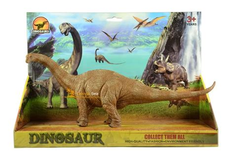 Brown Apatosaurus Prehistoric Dinosaur Jurassic Park Action Figure Toy Model Figures Gift for ...