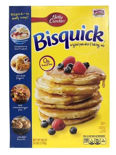 Betty Crocker Bisquick Original Pancake and Baking Mix 6 LB | Baking ...