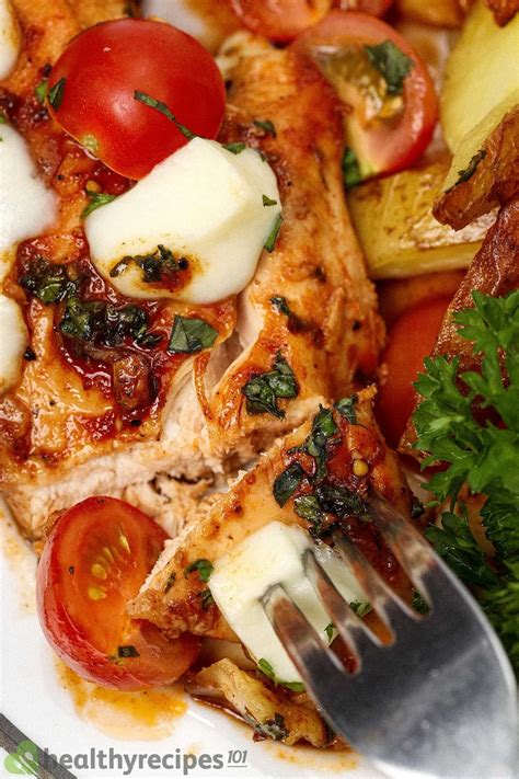 Balsamic Chicken Recipe: Healthy Balsamic-glazed Chicken and Vegetables