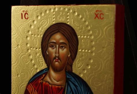 Jesus Christ Pantokrator Icon Hand-painted Orthodox Byzantine - Etsy