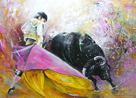 Bullfighter Painting at PaintingValley.com | Explore collection of ...