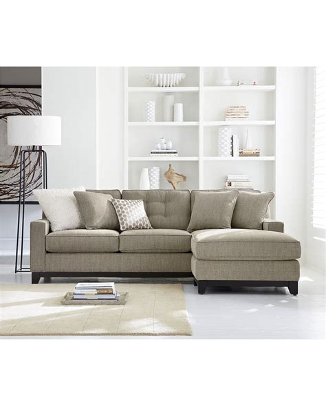 Clarke Fabric Sectional Sofa Collection, Created for Macy's | macys.com | Couches living room ...