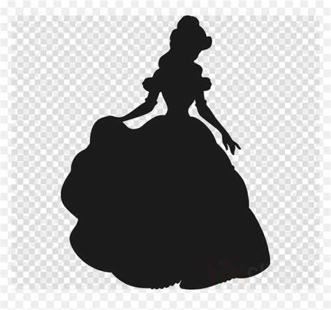 Free Disney Princess Silhouettes, HD Png Download - vhv