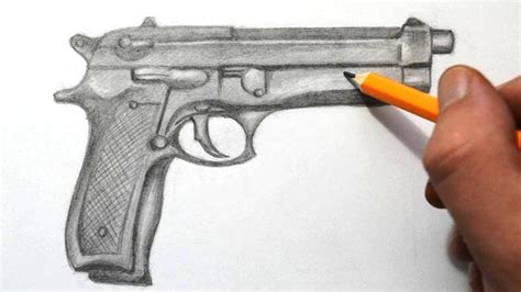 Gun Drawing In Pencil at GetDrawings | Free download