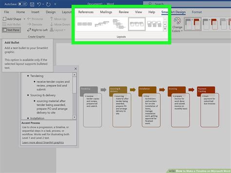 How To Make Timeline In Ms Word - Infoupdate.org