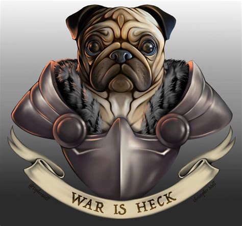 Doggo of War- Pug by Christopher-Stoll on DeviantArt