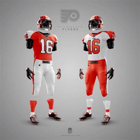 Flyers Football Uniform Concept : Flyers