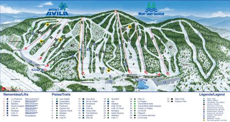 Mont Saint Sauveur Ski Resort Guide, Location Map & Mont Saint Sauveur ski holiday accommodation