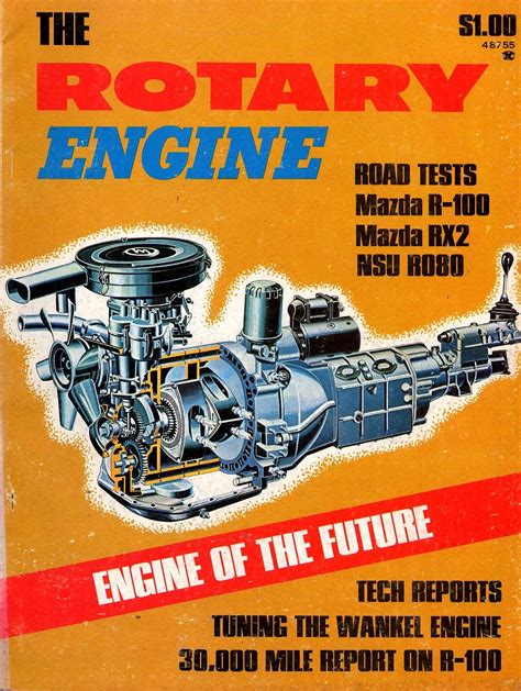 The Rotary Engine Road Tests Mazda R-100, Mazda RX2, NSU R080 : Engine of the Future