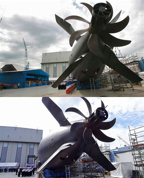 Submarine Matters: German Type 212A High Tech Submarine Propeller