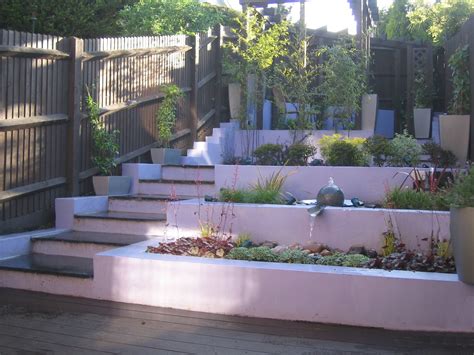 Sloped Small Garden Ideas